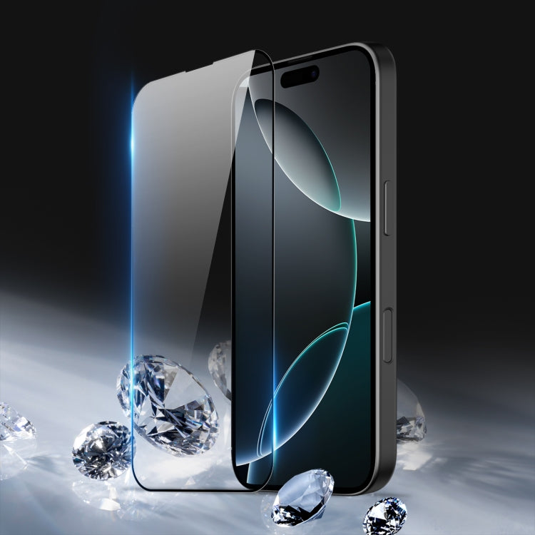 For iPhone 16 Pro 10pcs DUX DUCIS 0.33mm 9H Medium Alumina Tempered Glass Film