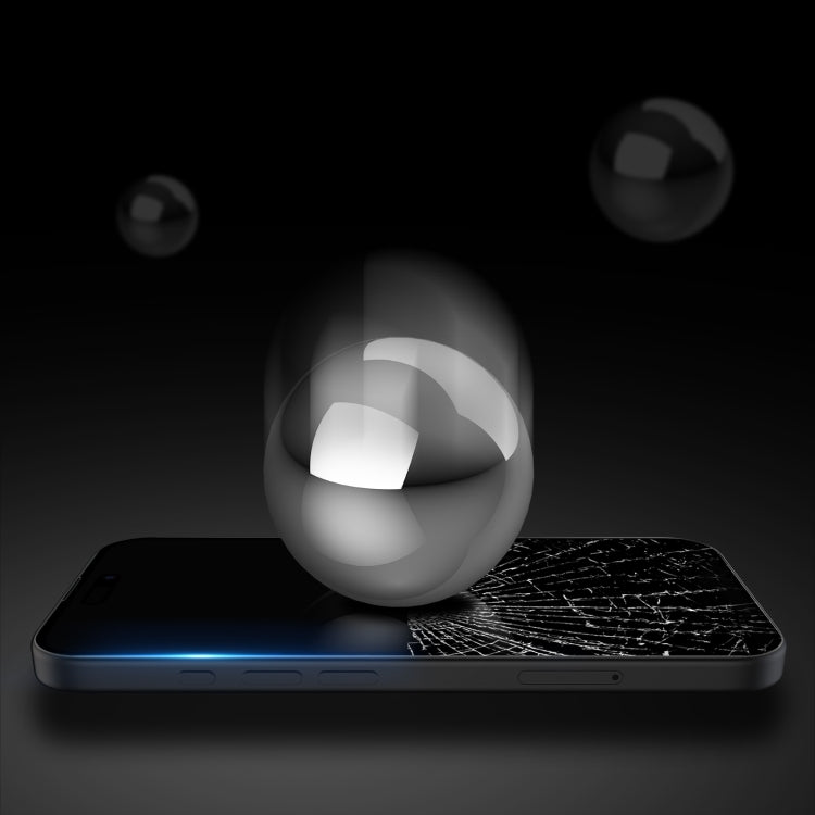 For iPhone 16 10pcs DUX DUCIS 0.33mm 9H Medium Alumina Tempered Glass Film