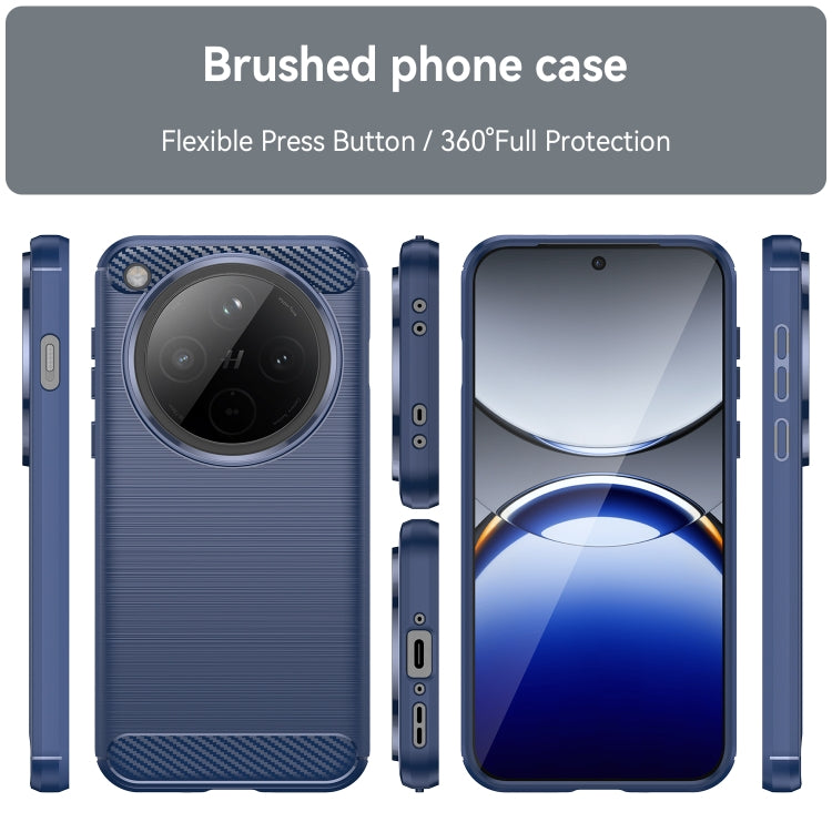 For OPPO Find X8 Carbon Fiber Brushed Texture TPU Phone Case