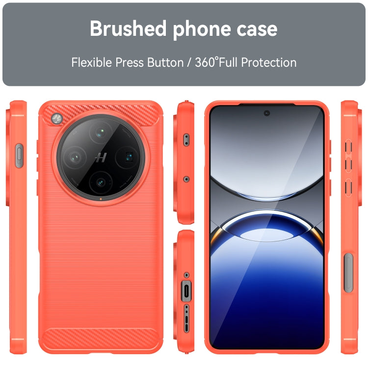 For OPPO Find X8 Pro Carbon Fiber Brushed Texture TPU Phone Case