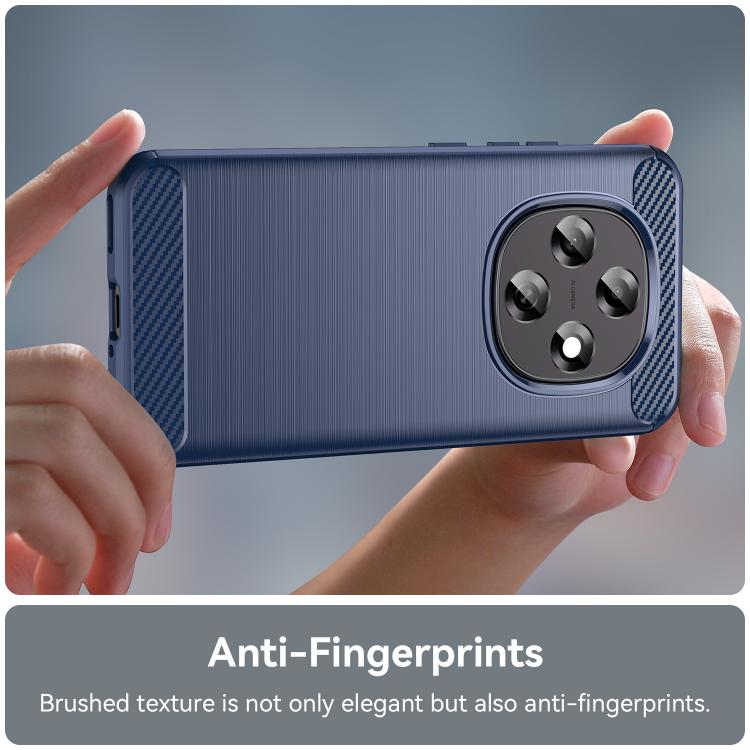 For OPPO F31 Pro 5G Carbon Fiber Brushed Texture TPU Phone Case