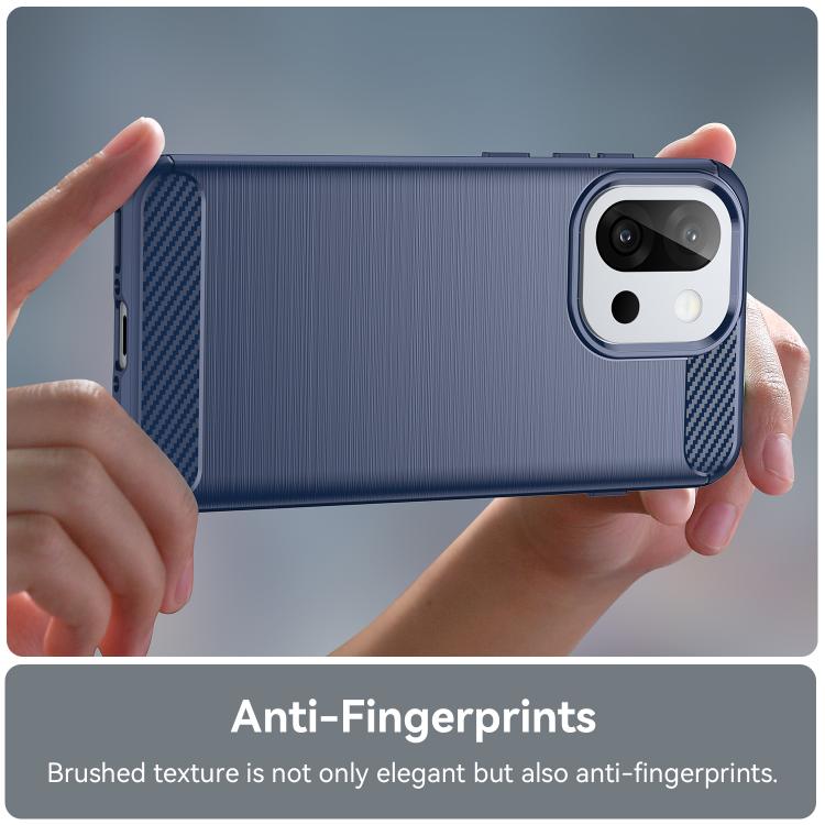 For OnePlus 13s Carbon Fiber Brushed Texture TPU Phone Case