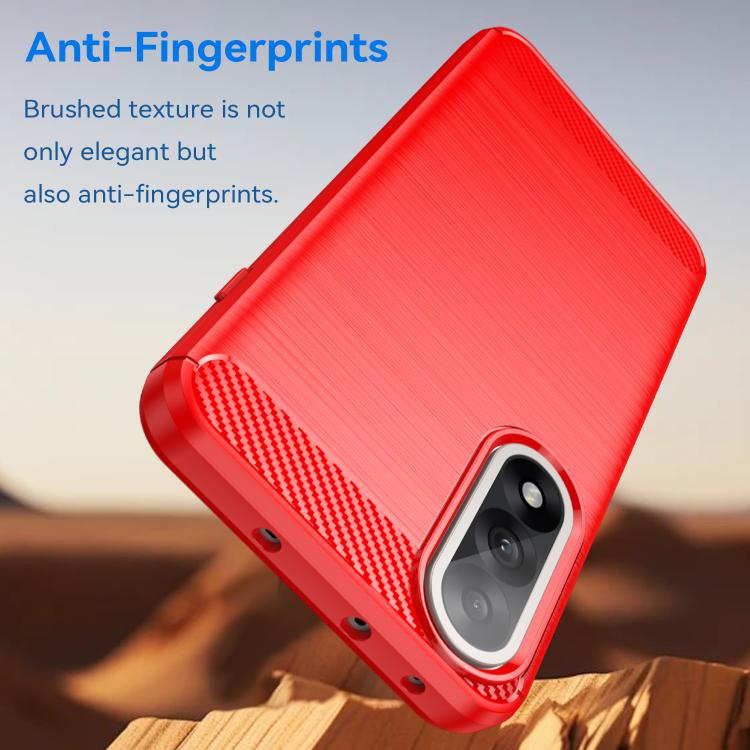 For OnePlus Ace 5 Ultra Carbon Fiber Brushed Texture TPU Phone Case