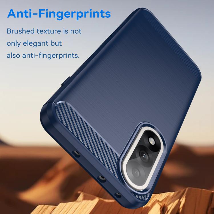 For OnePlus Nord 5 5G Carbon Fiber Brushed Texture TPU Phone Case