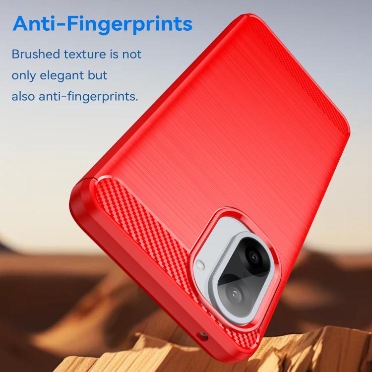 For OnePlus Nord CE5 5G Carbon Fiber Brushed Texture TPU Phone Case