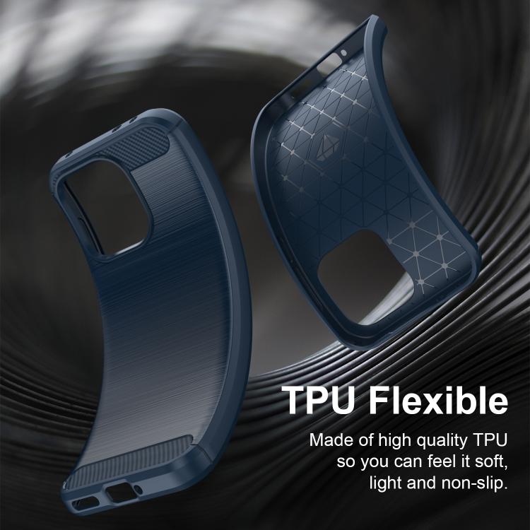 For OnePlus Turbo 6V Carbon Fiber Brushed Texture TPU Phone Case