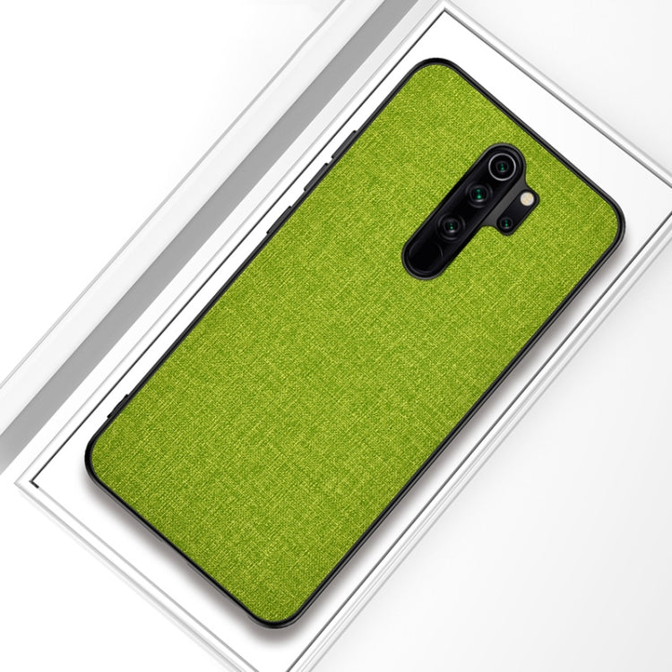 For Xiaomi Redmi 9 Shockproof Cloth Texture PC+ TPU Protective Case