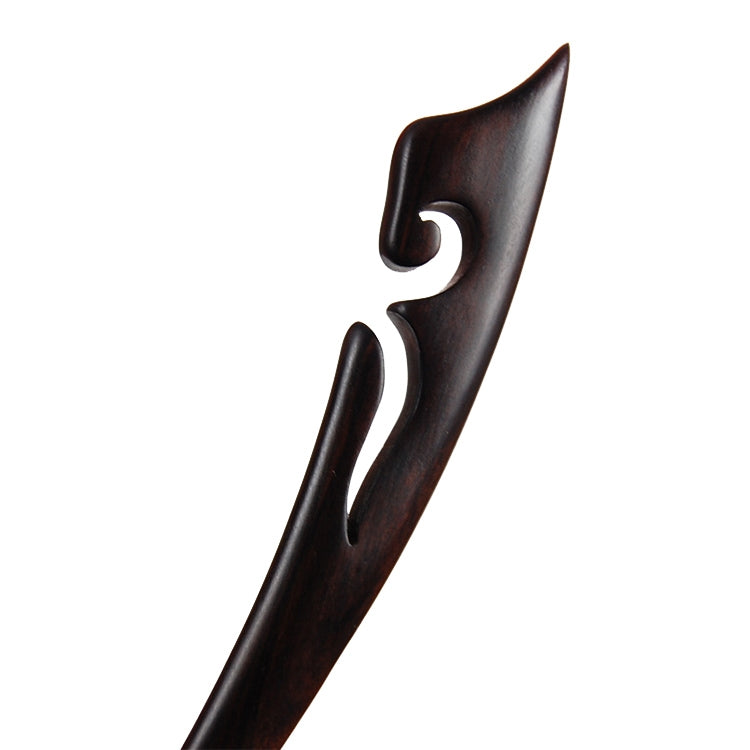Classical Sandalwood Hairpin Hair Ornaments with Gift Box, Gift Box Random Color Delivery(Wind Ebony)
