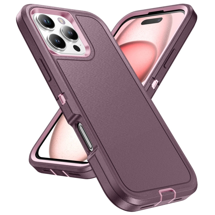 For iPhone 16 Pro Max Life Waterproof Rugged Phone Case