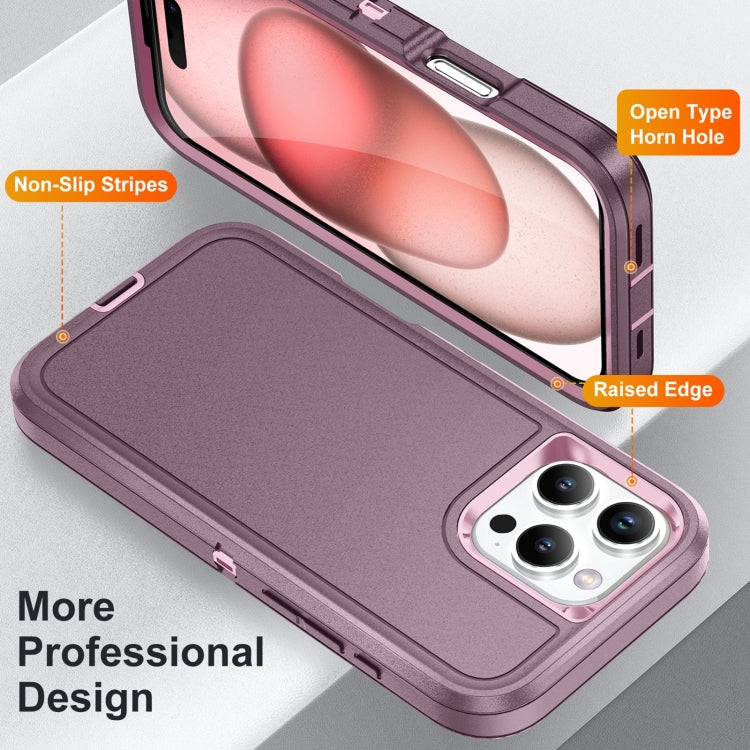 For iPhone 16 Pro Max Life Waterproof Rugged Phone Case