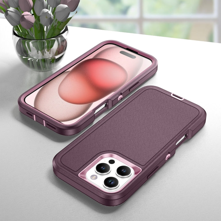 For iPhone 16 Pro Max Life Waterproof Rugged Phone Case