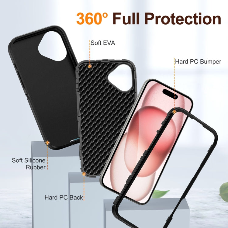 For iPhone 16 Plus Life Waterproof Rugged Phone Case