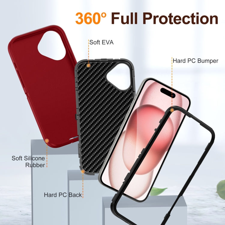 For iPhone 16 Plus Life Waterproof Rugged Phone Case
