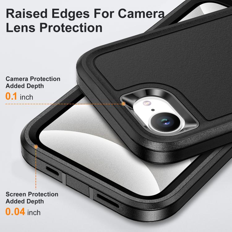 For iPhone 17e / 16e Life Waterproof Rugged Phone Case