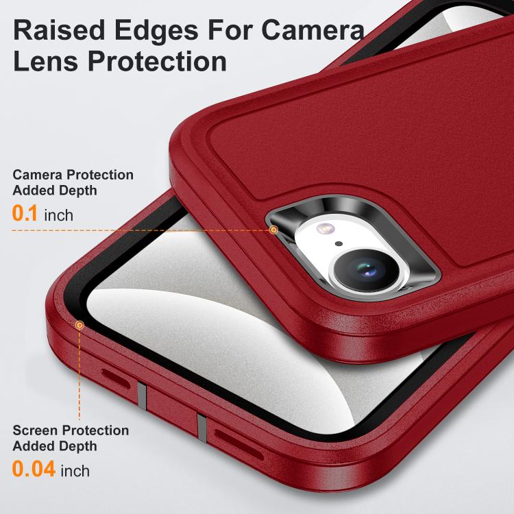 For iPhone 17e / 16e Life Waterproof Rugged Phone Case