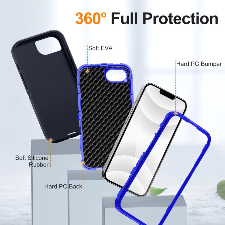 For iPhone 17e / 16e Life Waterproof Rugged Phone Case