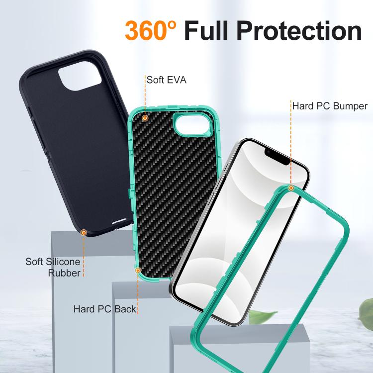 For iPhone 17e / 16e Life Waterproof Rugged Phone Case