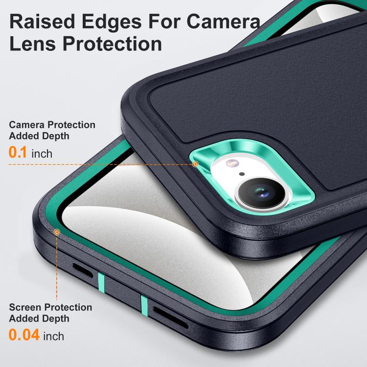 For iPhone 17e / 16e Life Waterproof Rugged Phone Case