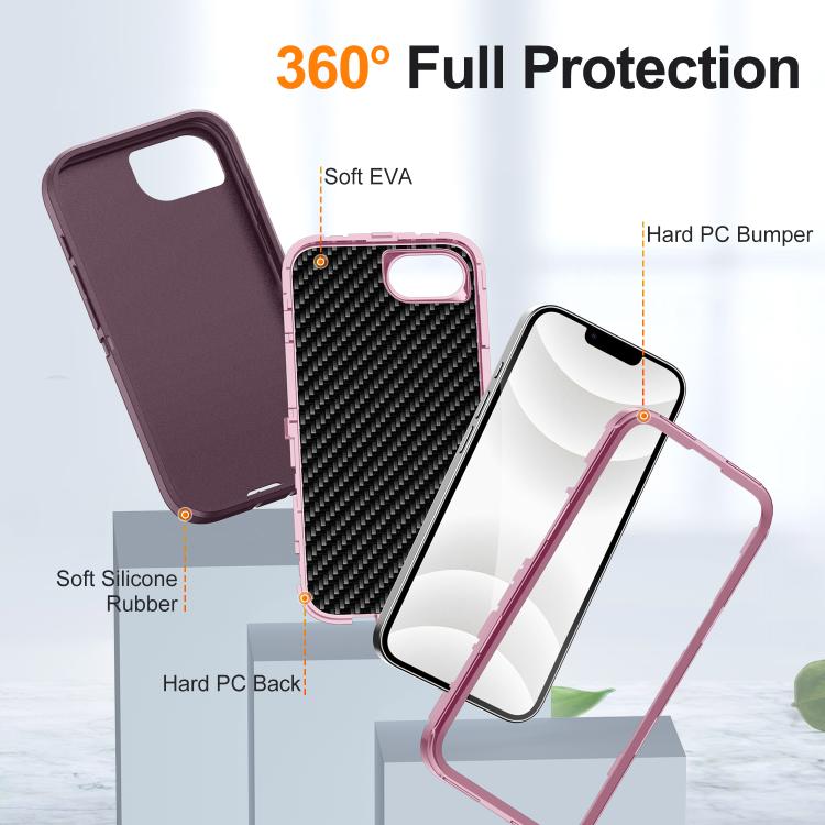 For iPhone 17e / 16e Life Waterproof Rugged Phone Case