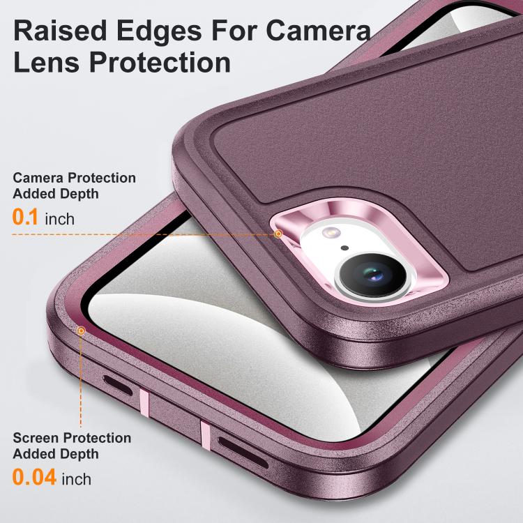 For iPhone 17e / 16e Life Waterproof Rugged Phone Case