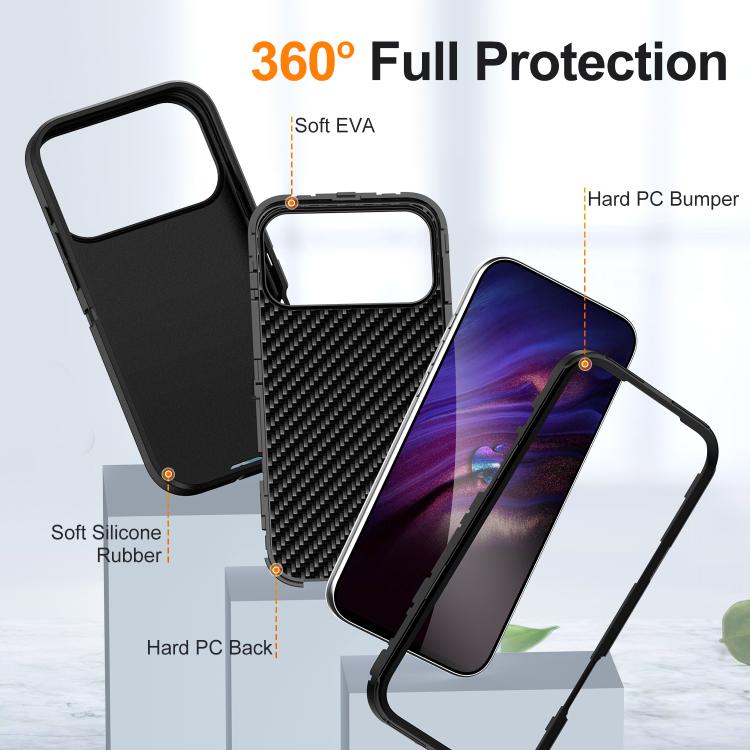For iPhone 17 Pro Max Life Waterproof Rugged Phone Case