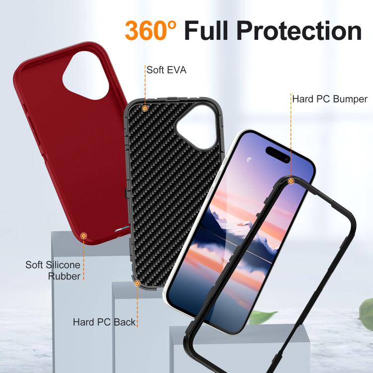 For iPhone 17 Life Waterproof Rugged Phone Case