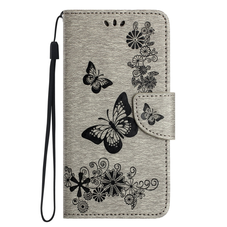 For Samsung Galaxy A24 / A25 5G Butterfly Embossed Flip Leather Phone Case