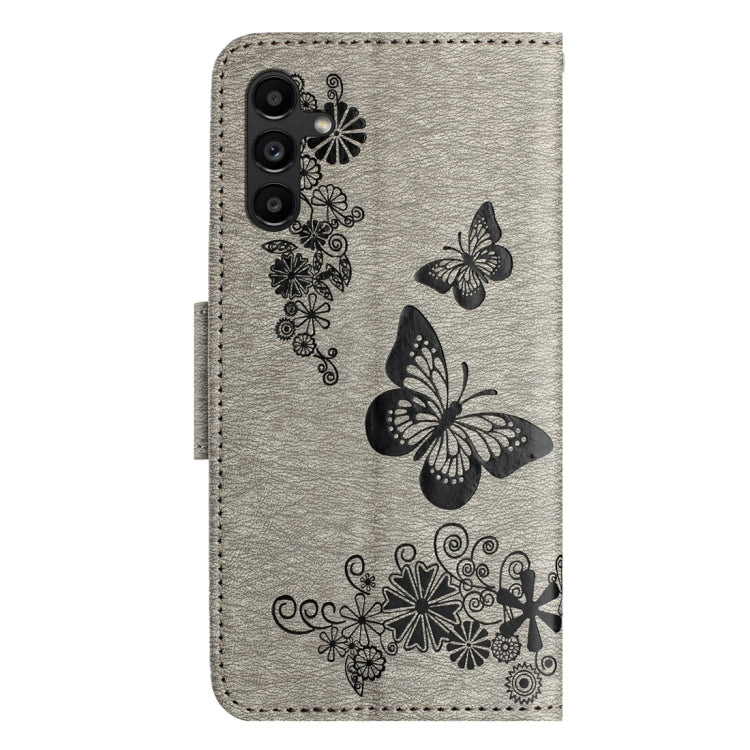 For Samsung Galaxy A24 / A25 5G Butterfly Embossed Flip Leather Phone Case
