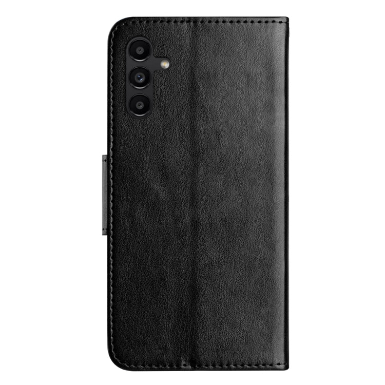 For Samsung Galaxy A24 / A25 5G Butterfly Flower Pattern Flip Leather Phone Case