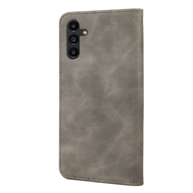 For Samsung Galaxy A24 / A25 5G Skin Feel Splicing Leather Phone Case