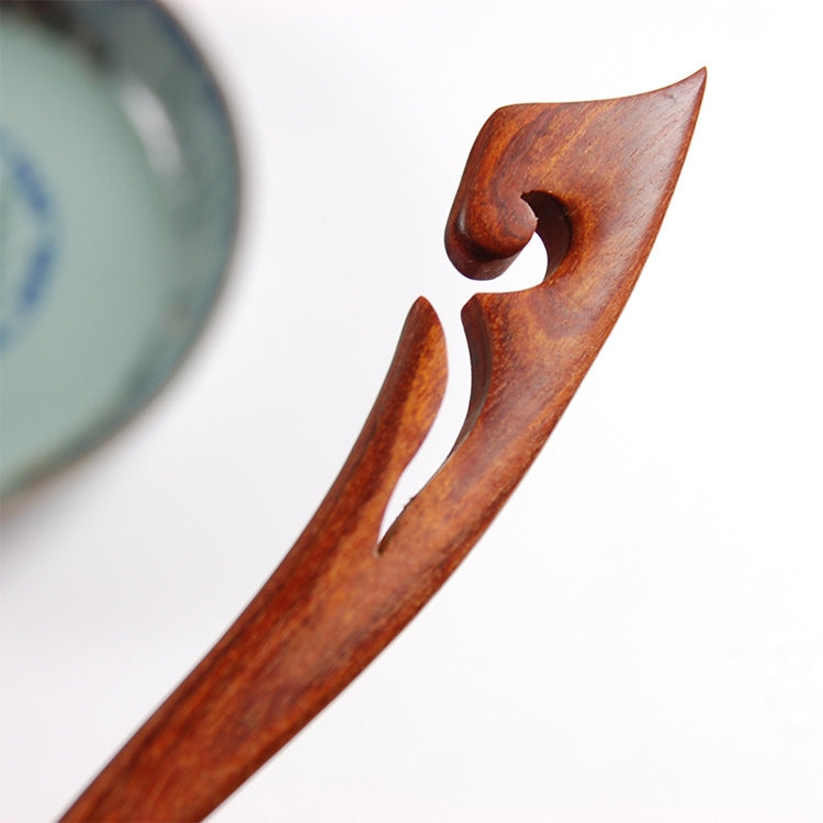 Classical Sandalwood Hairpin Hair Ornaments with Gift Box, Gift Box Random Color Delivery