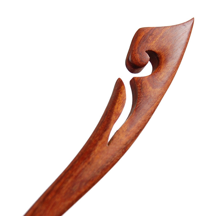 Classical Sandalwood Hairpin Hair Ornaments with Gift Box, Gift Box Random Color Delivery