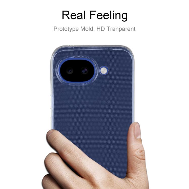 For Google Pixel 10a Ultra-thin Transparent TPU Phone Case