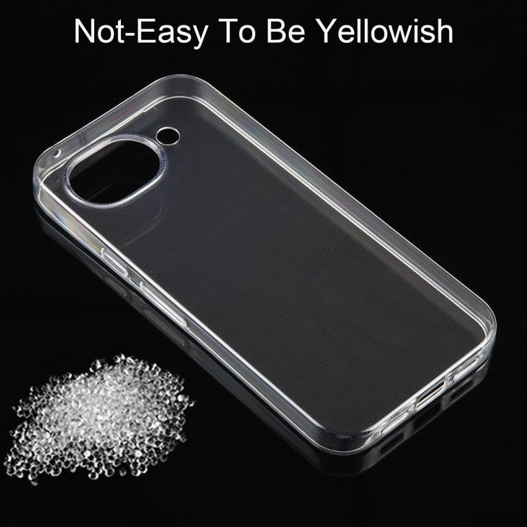 For Google Pixel 10a Ultra-thin Transparent TPU Phone Case