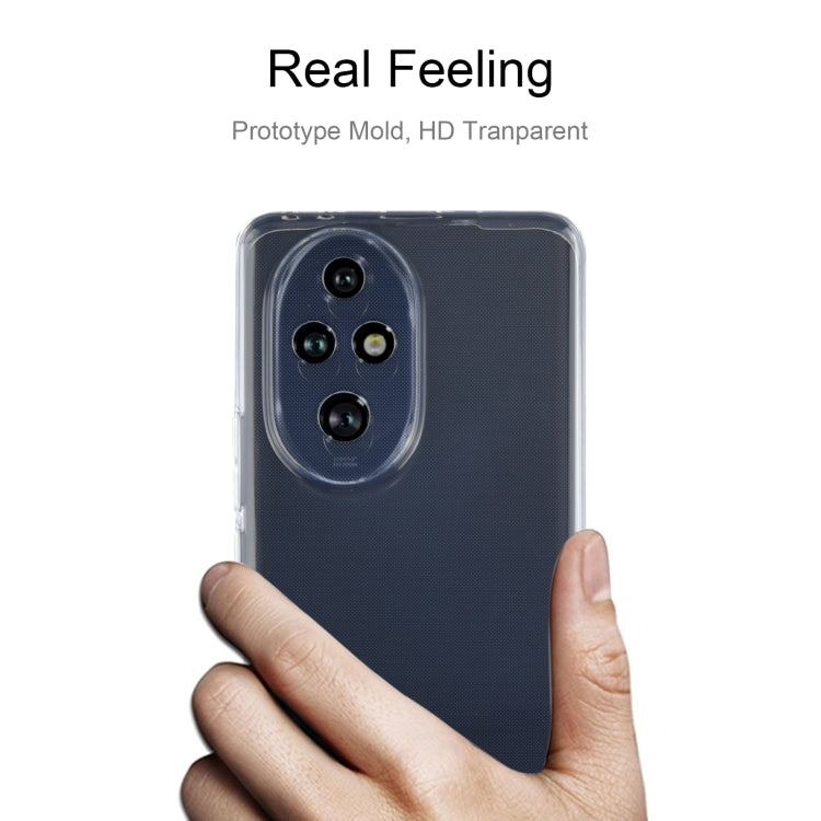For Honor 200 Pro Ultra-thin Transparent TPU Phone Case