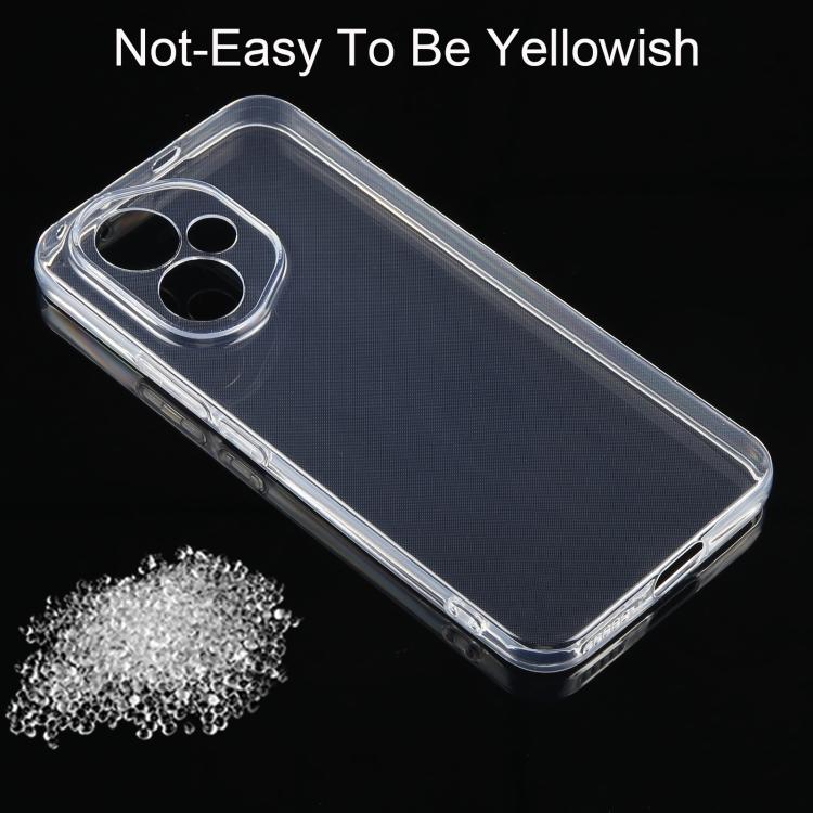 For Honor 400 Global 156.5mm Ultra-thin Transparent TPU Phone Case
