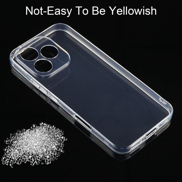 For Honor 400 Lite Global Ultra-thin Transparent TPU Phone Case