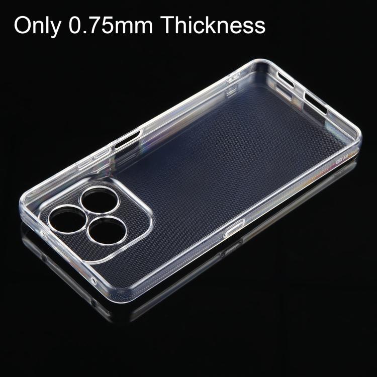 For Honor X8d 4G Ultra-thin Transparent TPU Phone Case