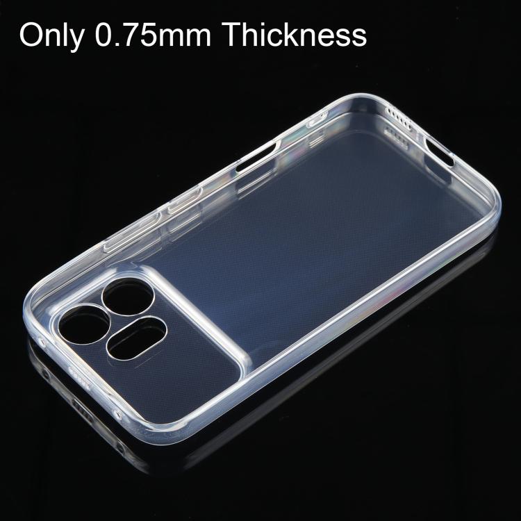 For Honor 600 Global Ultra-thin Transparent TPU Phone Case