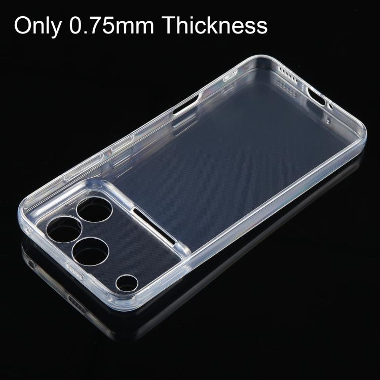 For Honor Win RT 5G Ultra-thin Transparent TPU Phone Case