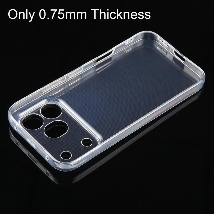 For Honor 600 Pro Global Ultra-thin Transparent TPU Phone Case