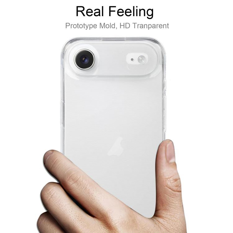 For iPhone Air Ultra-thin Transparent TPU Phone Case