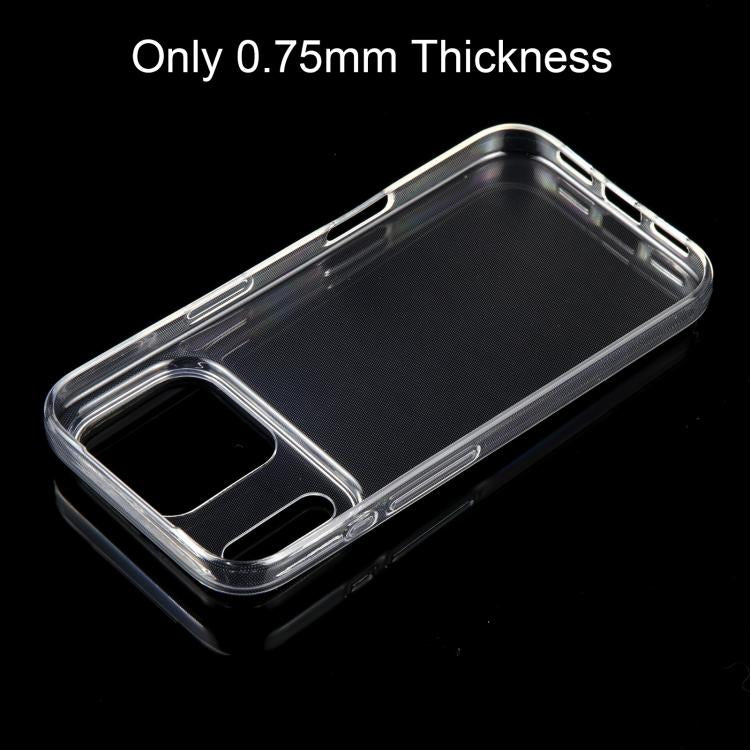 For iPhone 17 Pro Ultra-thin Transparent TPU Phone Case