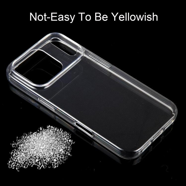 For iPhone 17 Pro Ultra-thin Transparent TPU Phone Case