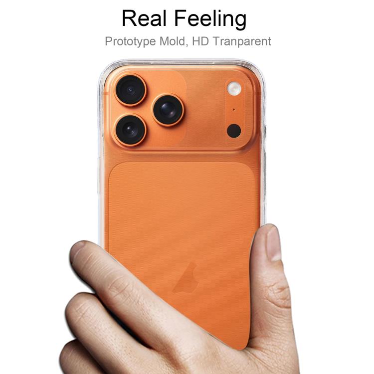 For iPhone 17 Pro Max Ultra-thin Transparent TPU Phone Case