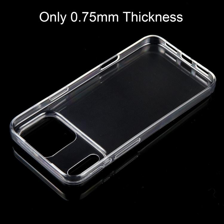For iPhone 17 Pro Max Ultra-thin Transparent TPU Phone Case