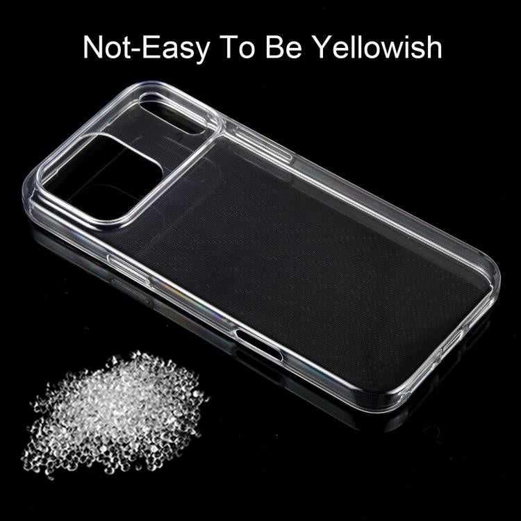 For iPhone 17 Pro Max Ultra-thin Transparent TPU Phone Case