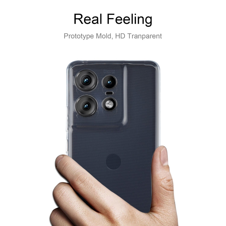For Motorola Edge 50 Pro Ultra-thin Transparent TPU Phone Case