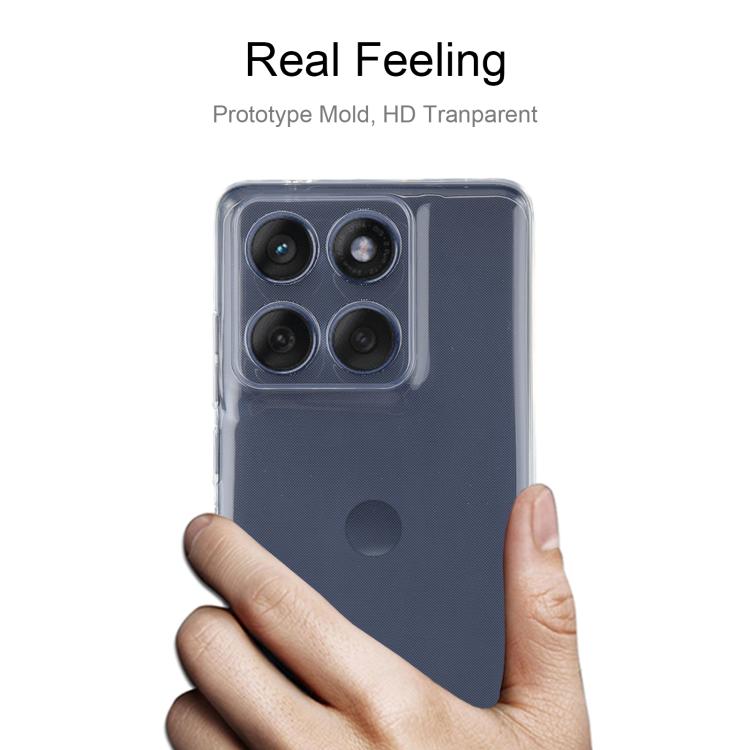For Motorola Edge 60 Fusion Ultra-thin Transparent TPU Phone Case