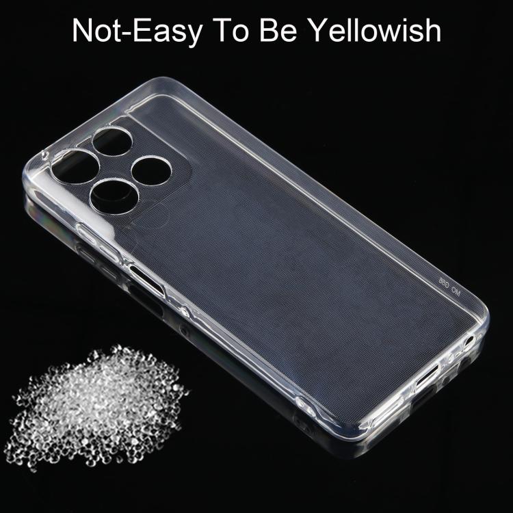 For Motorola Moto G56 5G Ultra-thin Transparent TPU Phone Case